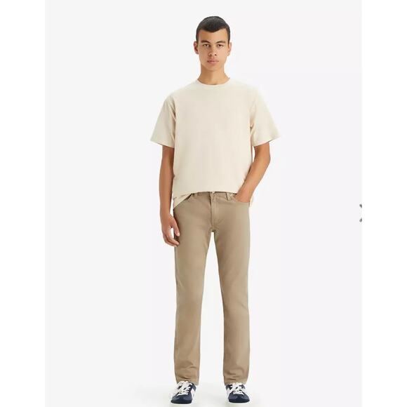 Levis Jeans 511 Cotton Denim Khaki Men's Size 36/32 - Picture 1 of 10